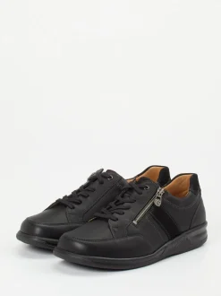 Ganter – Komfort-Sneaker aus Kalbleder schwarz