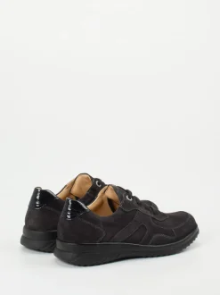 Ganter – Komfort-Sneaker aus Veloursleder grau