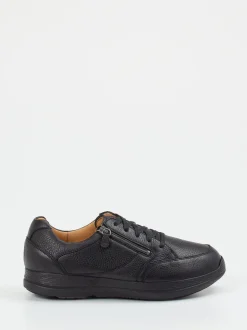 Ganter – Komfort-Sneaker aus Kalbleder Schwarz