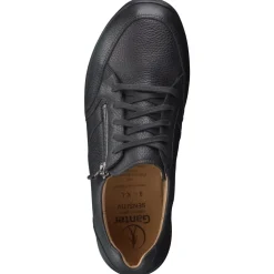 Ganter – Komfort-Sneaker aus Kalbleder Schwarz