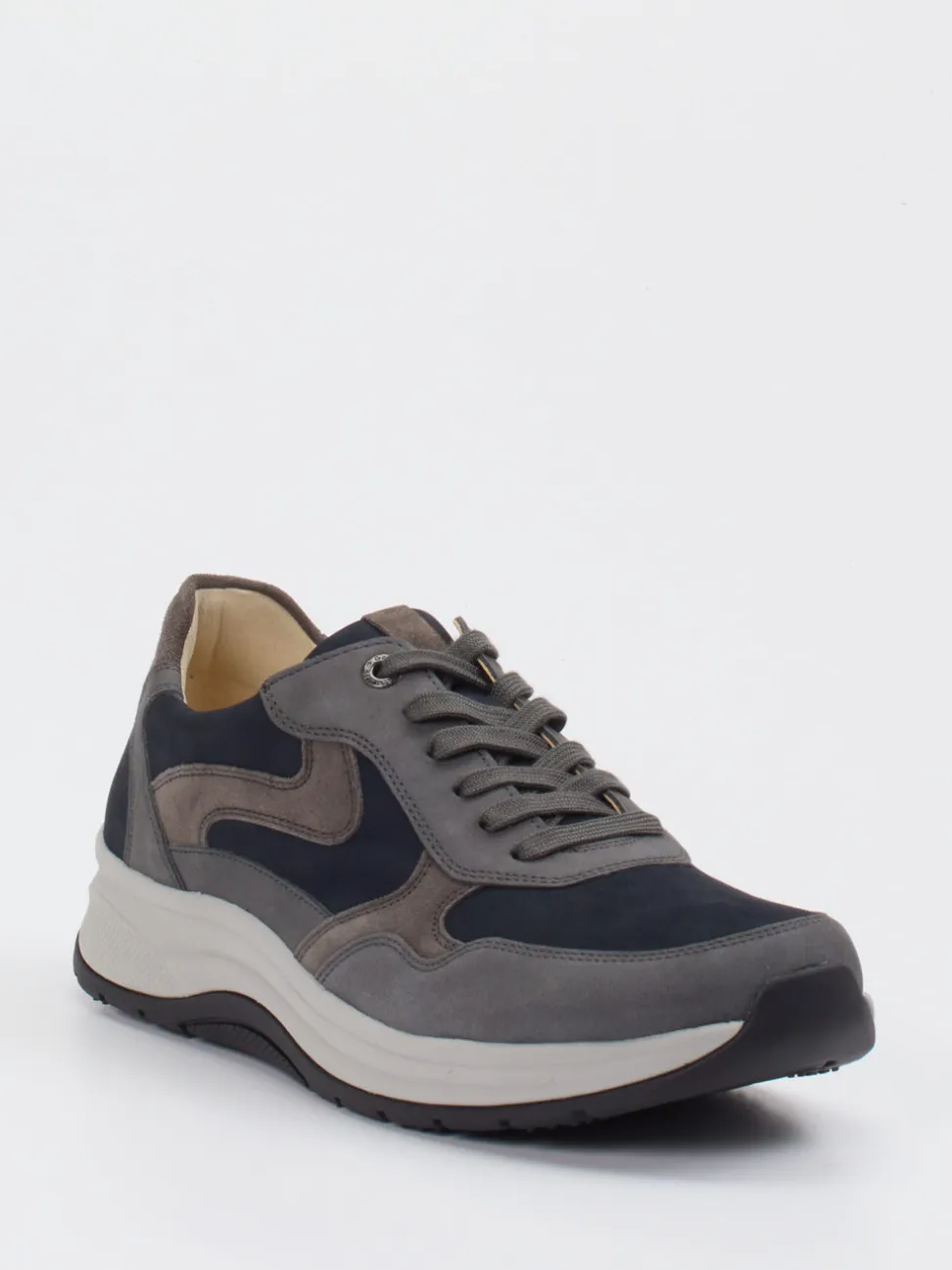 Ganter – Komfort-Sneaker aus Nubukleder anthrazit