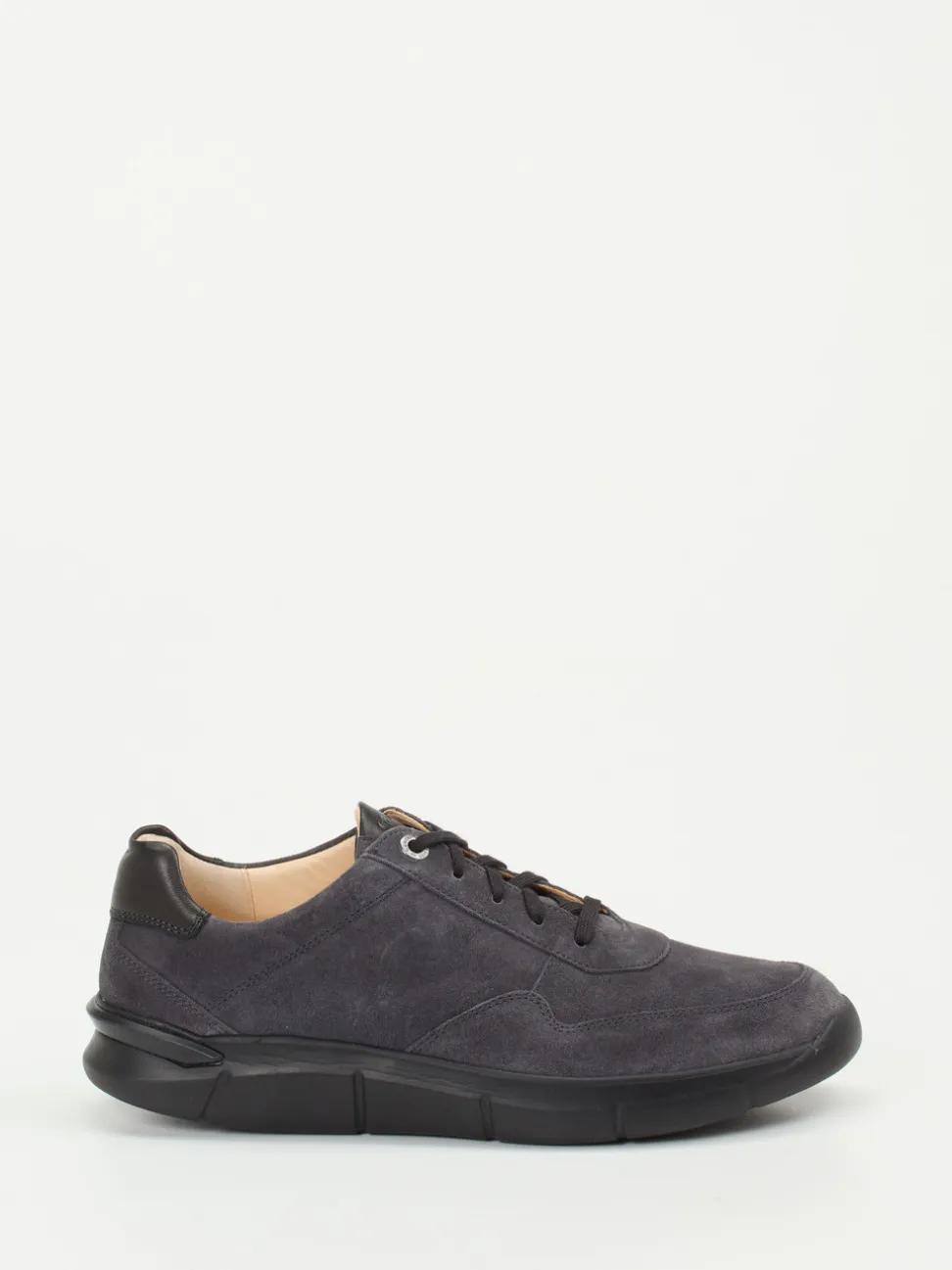 Ganter – Komfort-Sneaker aus Veloursleder anthrazit