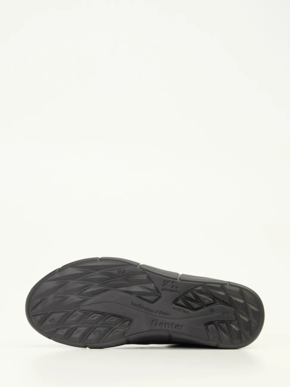 Ganter – Komfort-Sneaker aus Veloursleder anthrazit