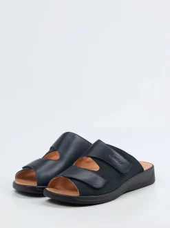 Ganter – Pantolette aus Kalbleder in Schwarz