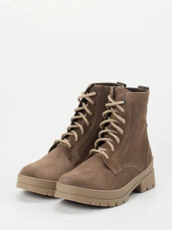 Ganter – Schnürboots aus Veloursleder Braun