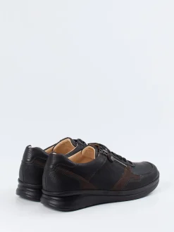 Ganter – Schnürschuh aus Kalbleder in Schwarz