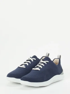 Ganter – Sneaker aus gestricktem Textil Dunkelblau