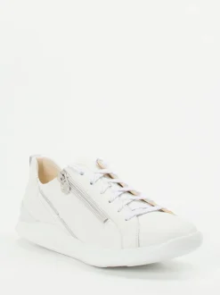 Ganter – Sneaker aus Kalbleder Weiß