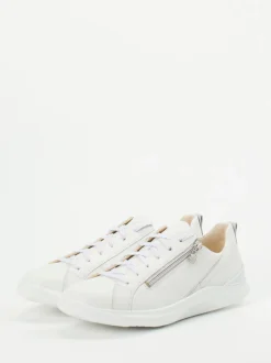 Ganter – Sneaker aus Kalbleder Weiß
