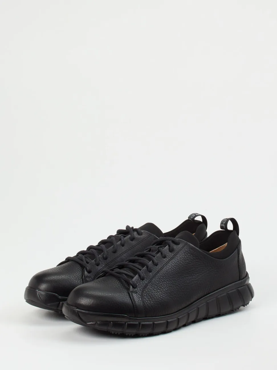 Ganter – Sneaker aus Kalbleder schwarz