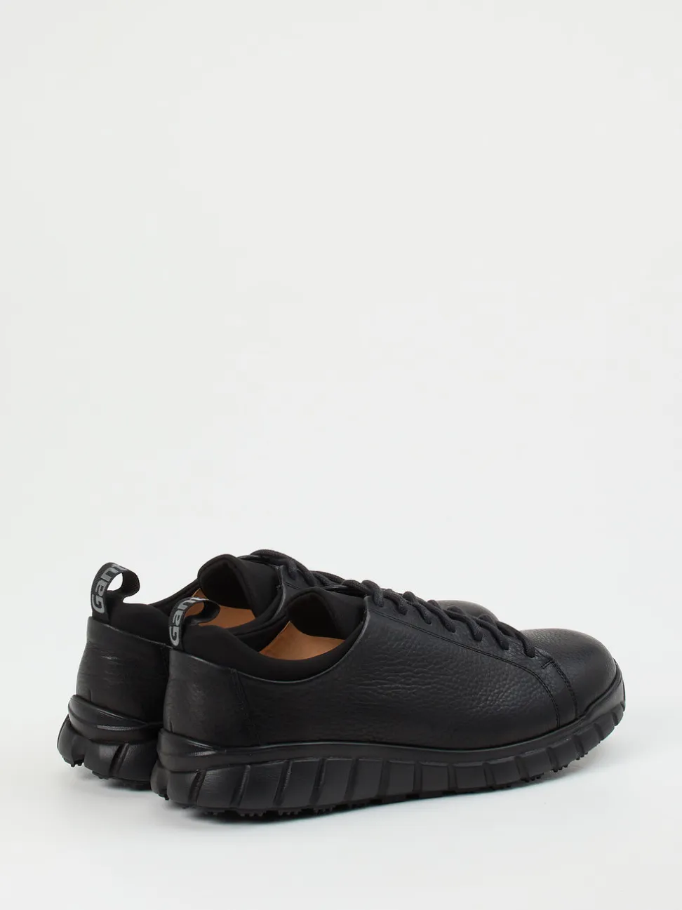 Ganter – Sneaker aus Kalbleder schwarz
