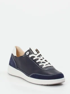 Ganter – Sneaker aus Kalbleder in Dunkelblau