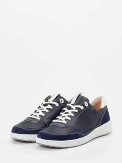 Ganter – Sneaker aus Kalbleder in Dunkelblau