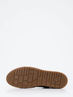 Ganter – Sneaker aus Nappa- und Veloursleder schwarz