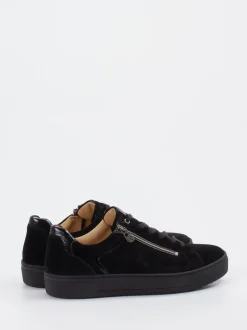 Ganter – Sneaker aus Veloursleder mit Lackdetails