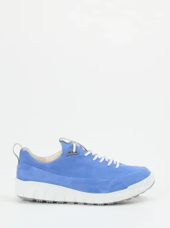 Ganter – Sneaker aus Veloursleder jeansblau