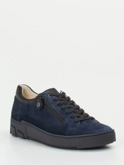 Ganter – Sneaker aus Veloursleder dunkelblau