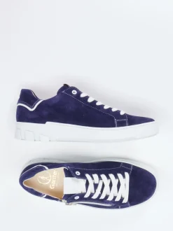 Ganter – Sneaker aus Veloursleder nachtblau