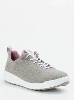 Ganter – Sneaker aus Wolle in Hellgrau