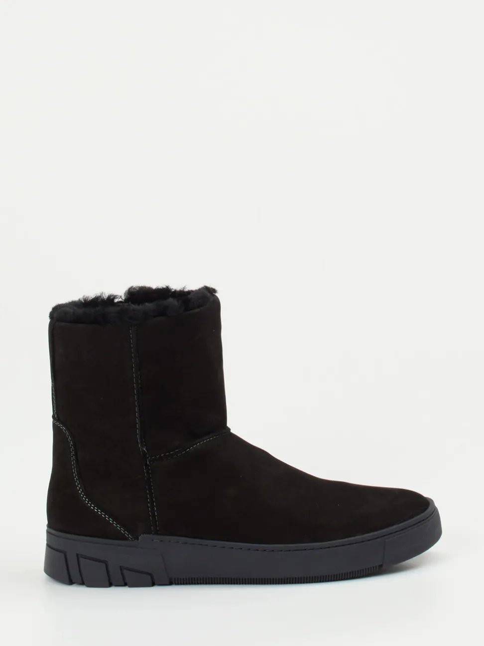 Ganter – Stiefelette aus Nubukleder in Schwarz
