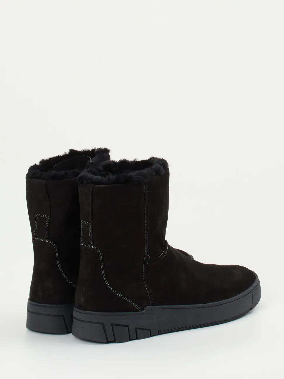 Ganter – Stiefelette aus Nubukleder in Schwarz