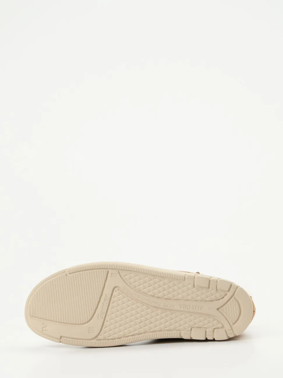 Ganter – Stiefelette aus Nubukleder cognacbraun