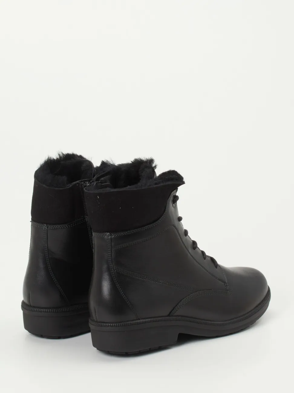 Ganter – Stiefeletten aus Kalbleder Schwarz