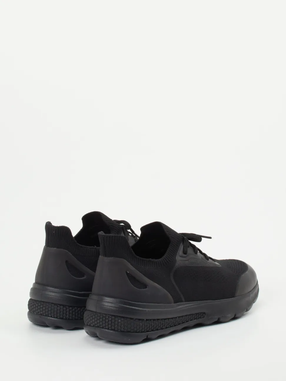 Geox – Herren-Sneaker aus Textilstrick Schwarz