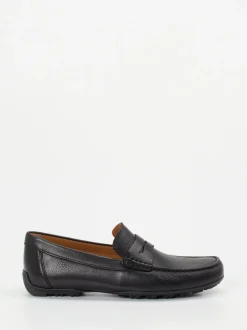 Geox – Penny Loafer aus Kalbleder schwarz