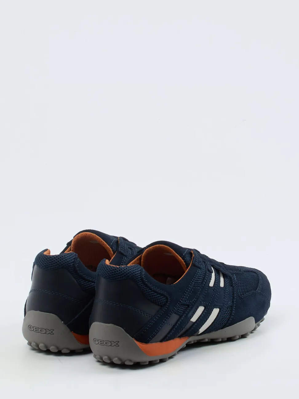 Geox – Slip-On Sneaker aus Veloursleder Dunkelblau