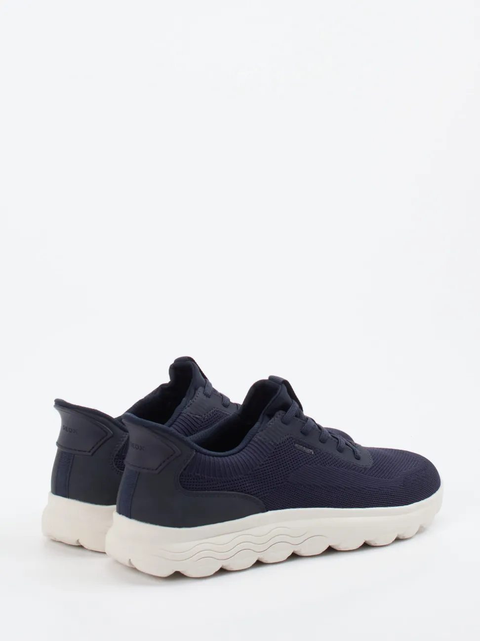 Geox – Sneaker aus gestricktem Textil Dunkelblau