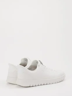 Geox – Sneaker aus Leder in Weiß