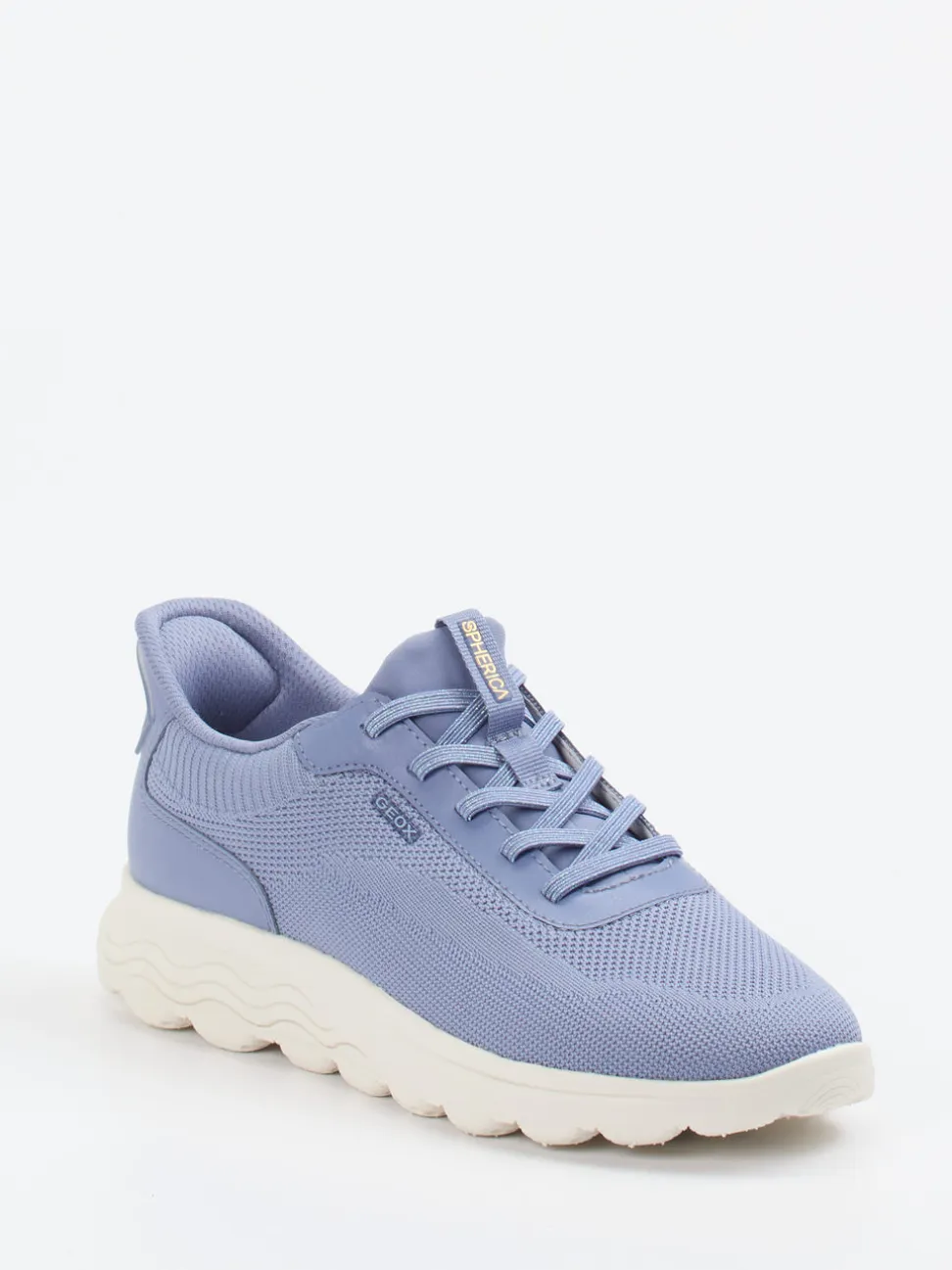 Geox – Sneaker aus Textil in Lavendelblau