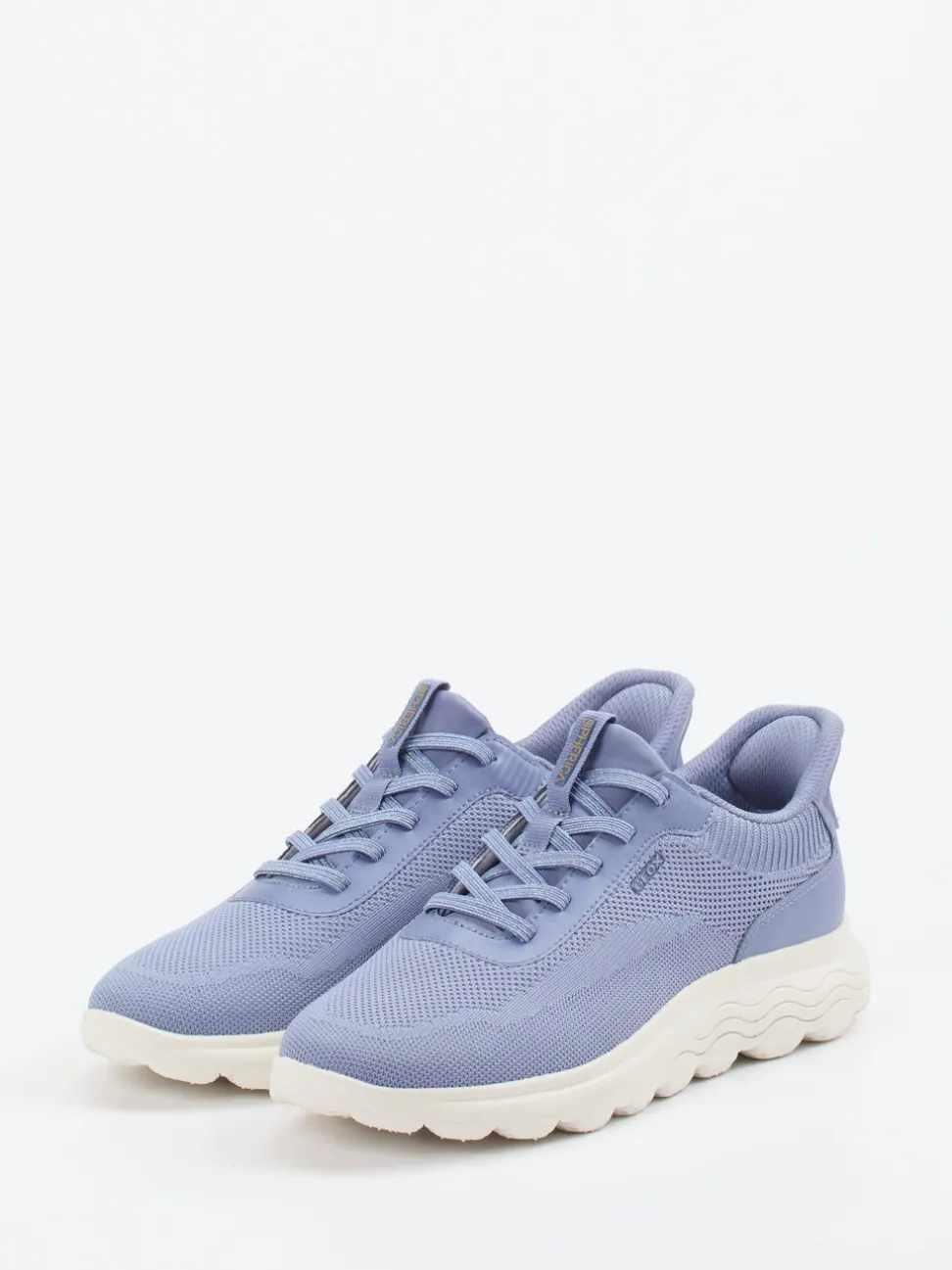 Geox – Sneaker aus Textil in Lavendelblau