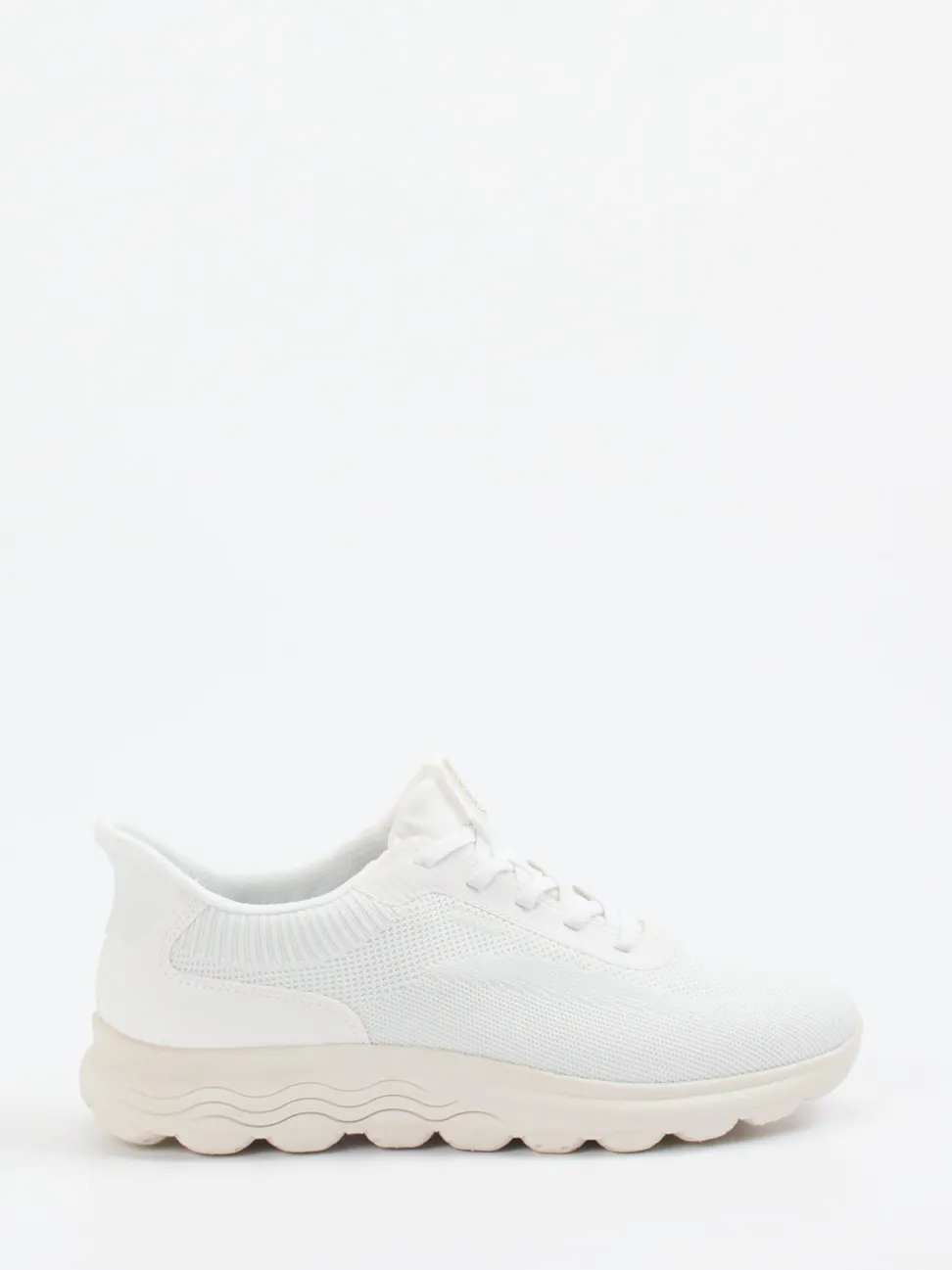 Geox – Sneaker aus Textil in Offwhite