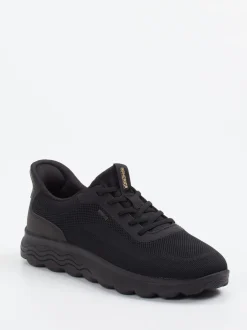 Geox – Sneaker aus Textil in Schwarz