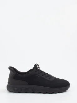 Geox – Sneaker aus Textil in Schwarz