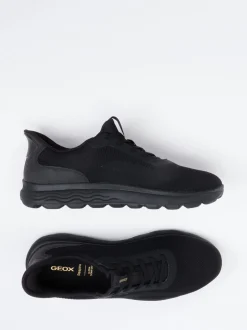 Geox – Sneaker aus Textil in Schwarz