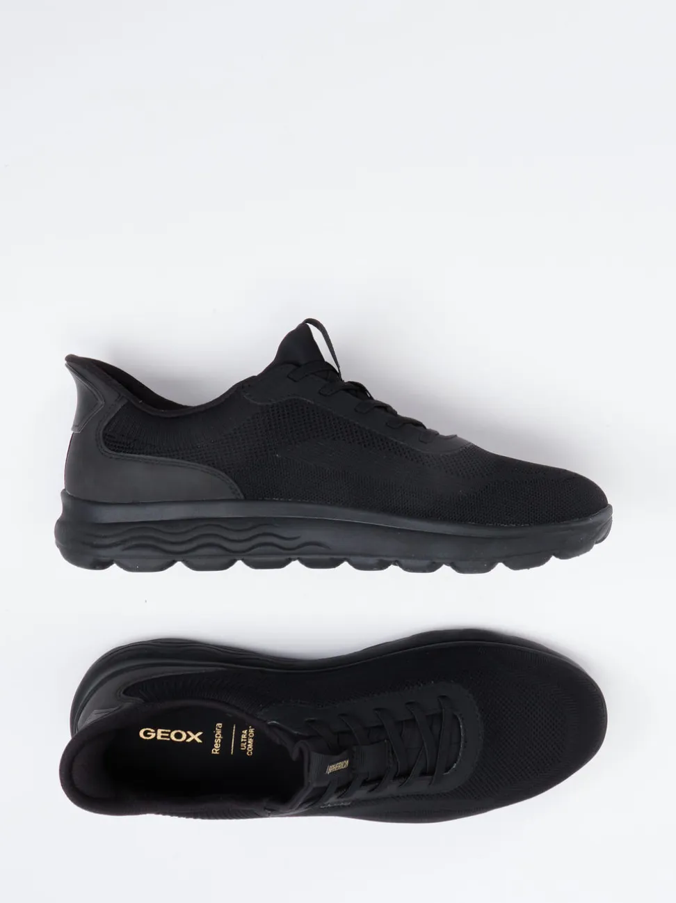 Geox – Sneaker aus Textil in Schwarz