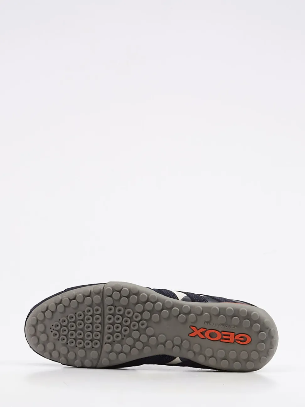 Geox – Sneaker aus Veloursleder und Mesh blau