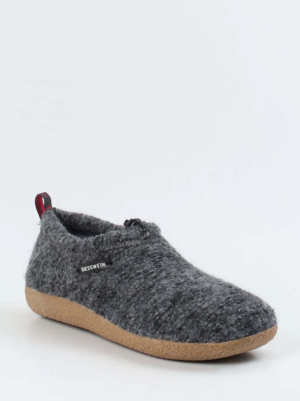 Giesswein – Hüttenschuh aus Wollfilz anthrazit