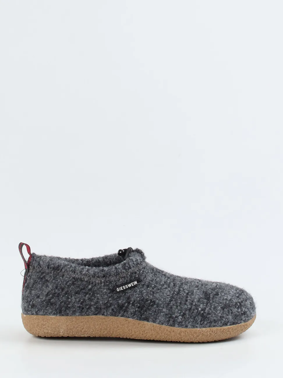 Giesswein – Hüttenschuh aus Wollfilz anthrazit