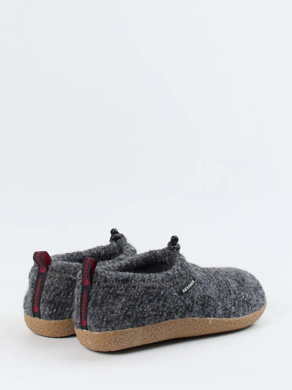 Giesswein – Hüttenschuh aus Wollfilz anthrazit