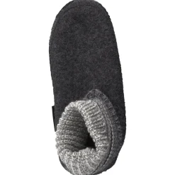 Giesswein – Hüttenschuh aus Wollfilz anthrazitgrau