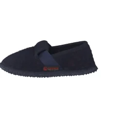 Giesswein – Hüttenschuhe aus Wollfilz Dunkelblau