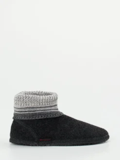 Giesswein – Hüttenschuhe aus Wollfilz in Grau