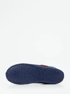 Giesswein – Hüttenschuhe aus Wollfilz Dunkelblau