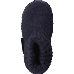 Giesswein – Hüttenschuhe aus Wollfilz Dunkelblau