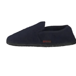 Giesswein – Hüttenschuhe aus Wollfilz in Dunkelblau