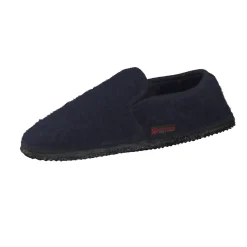 Giesswein – Hüttenschuhe aus Wollfilz in Dunkelblau